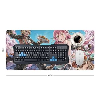 デスクマット 27×22cm アニメ 大判 撥水 マウスパッド セクシー レッド デスクマット 27×22cm アニメ 大判 撥水 マウスパッド セクシー